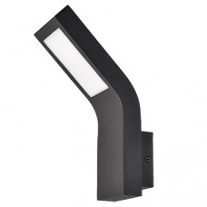 Φωτιστικό Απλίκα LED 10W 230V 800lm 3000K Θερμό Φως Αλουμινίου Γραφίτης GRF206 IP65 96LEDW206WW